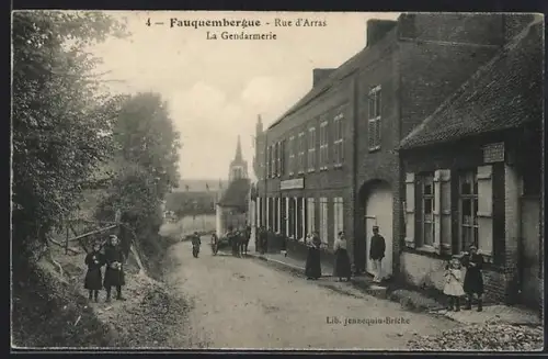 AK Fauquembergue, Rue d`Arras, La Gendarmerie