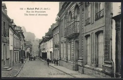 AK Saint-Pol /P.-de-C., Rue des Procureurs