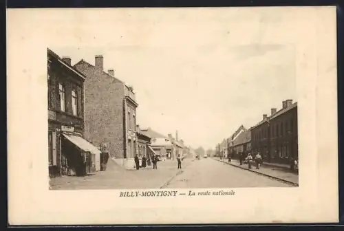 AK Billy-Montigny, La route nationale