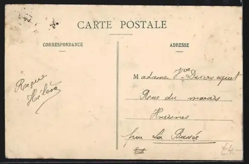 AK Arras, La Rue Gambetta vers la Gare