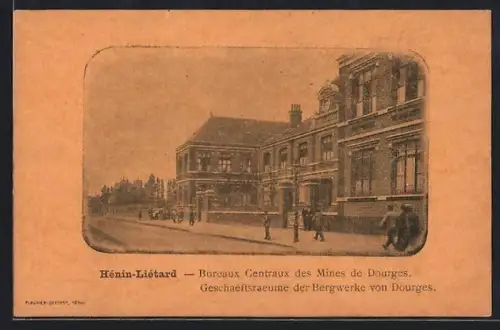 AK Henin-Lietard, Bureaux Centraux des Mines de Dourges, Geschäftsräume der Bergwerke von Dourges