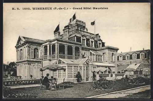 AK Wimereux /Pas-de-Calais, Grand Hôtel Mauricien