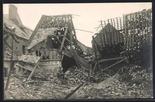 Foto-AK Bapaume, Panorama