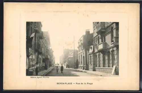 AK Berck-Plage, Rue de la Plage
