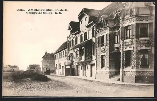 AK Ambleteuse /Pas-de-Calais, Groupe de Villas