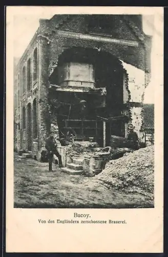 AK Bucoy, Brasserie détruite par les Anglais
