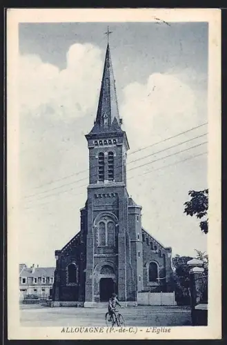 AK Allouagne /P.-de-C., L`Église