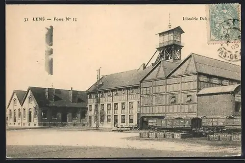 AK Lens, Fosse n° 11 et bâtiments industriels