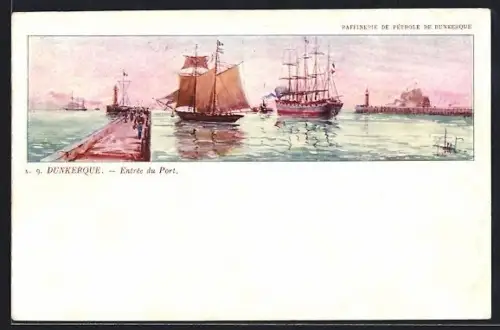 AK Dunkerque, Entrée du Port