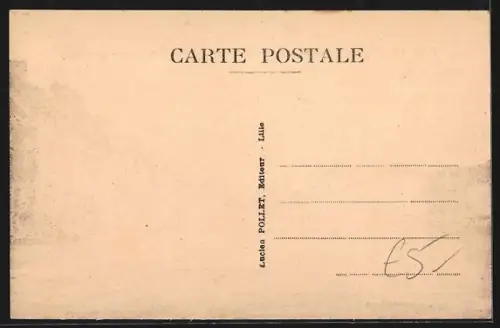 AK Hucqueliers /P.-de-C., Un coin de la Grande Place