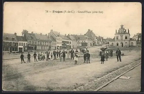 AK Fruges /P.-de-C., Grand`Place, côté Est