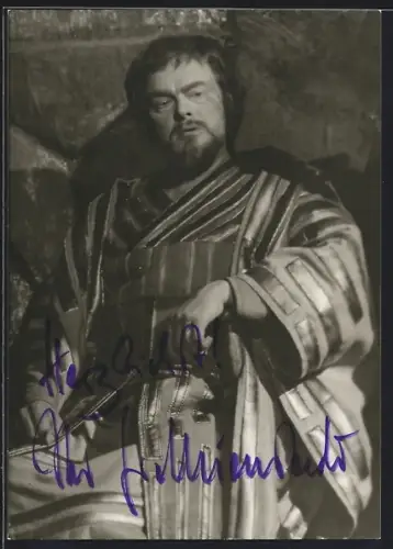 AK Bayreuth, Bayreuther Festspiele 1973, Schauspieler Gerd Nienstedt als Gunther