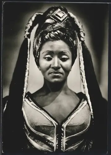 AK Bayreuth, Bayreuther Festspiele 1961, Schauspielerin Grace Bumbry als Venus