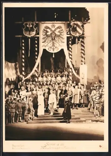 AK Bayreuth, Bayreuther Bühnenfestspiele, Szenbe aus Die Meistersinger von Nürnberg