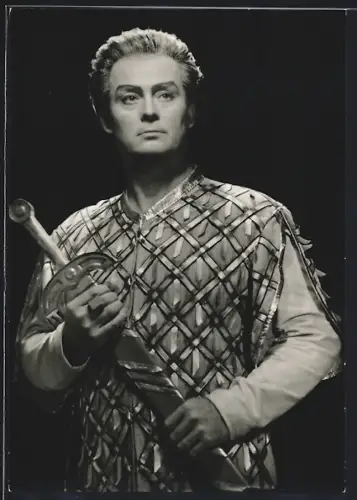 AK Bayreuth, Bayreuther Festspiele 1968, Schauspieler James King als Lohengrin