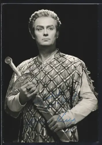 AK Bayreuth, Bayreuther Festspiele 1968, Schauspieler James King als Lohengrin