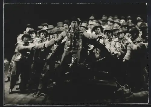 AK Bayreuth, Bayreuther Festspiele 1960, Der Fliegende Holländer I. Akt