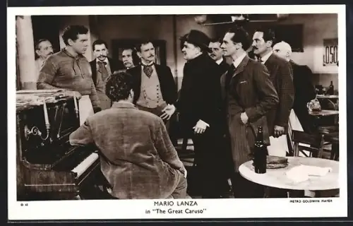 AK Opernsänger Mario Lanza in The Great Caruso