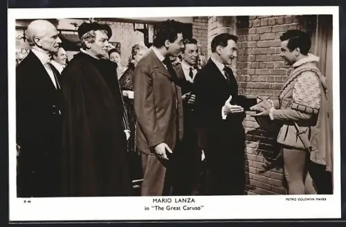 AK Opernsänger Mario Lanza in The Great Caruso