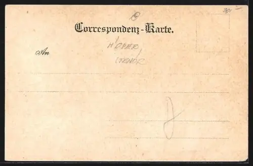 AK Opernsänger Georg Müller im Kostüm