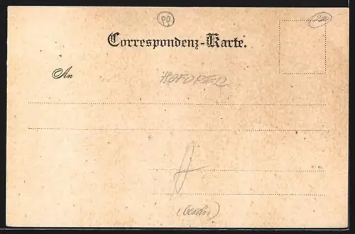 AK Opernsängerin Karoline Medelsky in elegantem Kleid