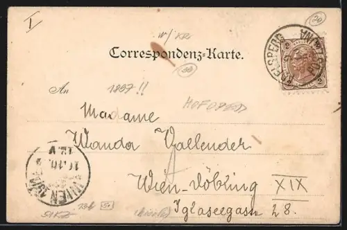 AK Opernsänger Fräulein Mark und Fräulein Renard als Hänsel und Gretel