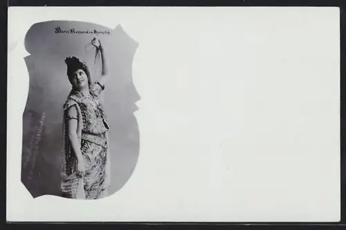AK Opernsängerin Marie Renard in Djamileh
