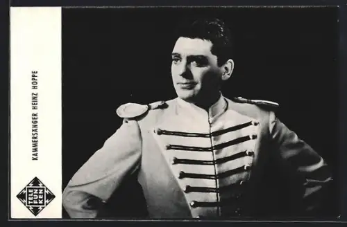 AK Opernsänger Heinz Hoppe im Kostüm