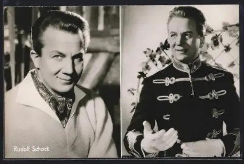 AK Opernsänger Rudolf Schock in Der Czardas-König