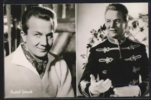 AK Opernsänger Rudolf Schock in Der Czardas-König