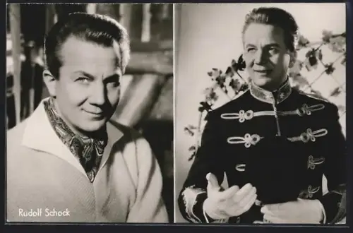 AK Opernsänger Rudolf Schock in Der Czardas-König