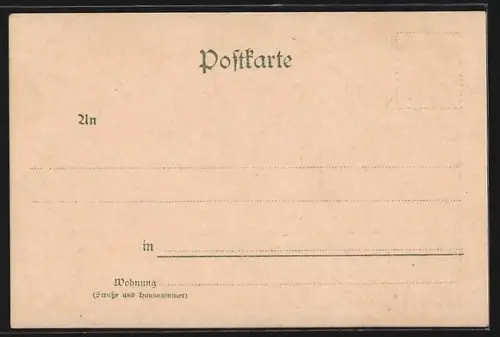 AK Opernsänger Hans Schütz im Kostüm