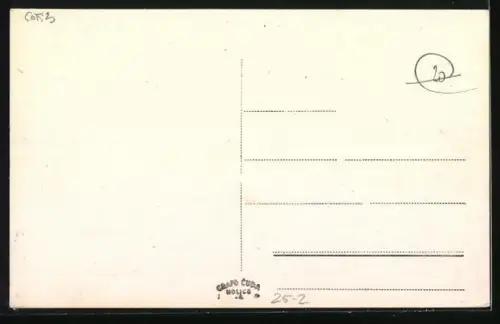 Foto-AK Motorrad-Rennen, Blick zur Startlinie