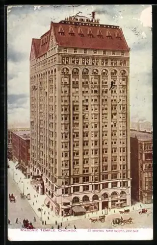 AK Chicago, IL, Masonic Temple