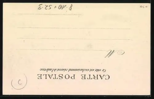 AK Affaire Humbert, L`Ouverture du Coffre-Fort, An der Affaire Beteiligte in Birnenform