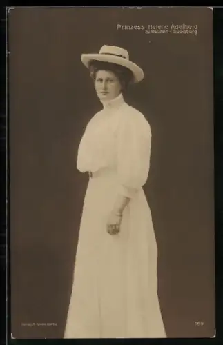 AK Prinzess Helene Adelheid u Holstein-Glücksburg
