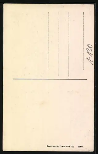 AK Porträt Grossherzog von Luxemburg in Uniform