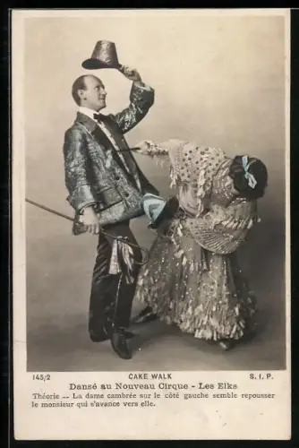 AK Cake Walk, Dansé au Nouveau Cirque, Les Elks