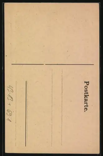 AK Carl Hutersche Psycho-Physiognomik, Buch Grundlagen der Menschenkenntnis, weibl. Kopf