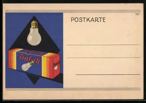 AK Pintsch, Reklame für Glühbirnen