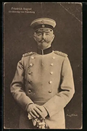 AK Friedrich August von Oldenburg in Uniform