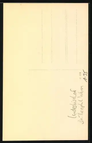 AK Landesbischof Dr. Theophil Wurm