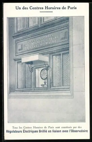 AK Paris, Société Magnéta, Un des Centres Horaires de Paris