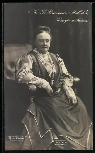 AK Prinzessin Mathilde, Herzogin von Sachsen
