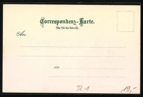 AK Frithjof Nansen im Porträt