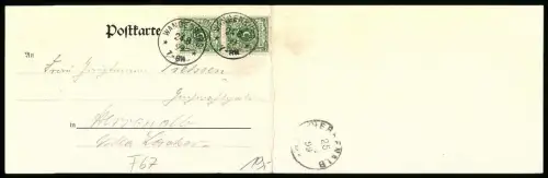 Klapp-AK Wangenburg, Panorama mit Hotel Weyer