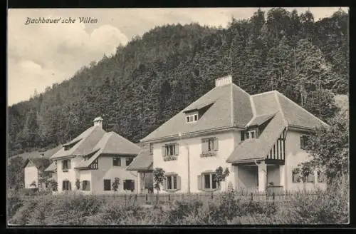 AK Weyer /Enns, Bachbauer`sche Villen