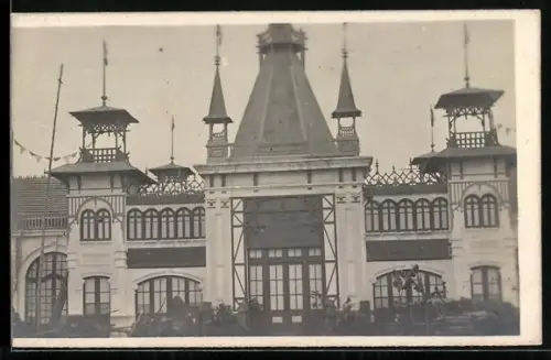AK Hanoi, Lanswirtschafts-Pavillon auf der Ausstellung 1902