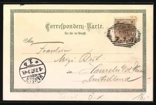 Lithographie Maurach am Achensee, Gasthof Seespitz mit Seeblick, Mädchen in Trachten