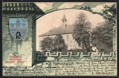 AK Harburg, Ehemaliges herzogliches Schloss, Wappen
